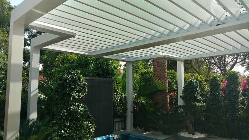 Louvered Patio Cover